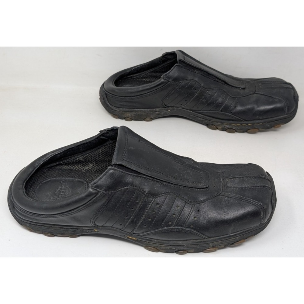 Dr Martens Mules Clogs Shoes Black Leather Men's US Size 11 /‎ 45 Y2K Vintage